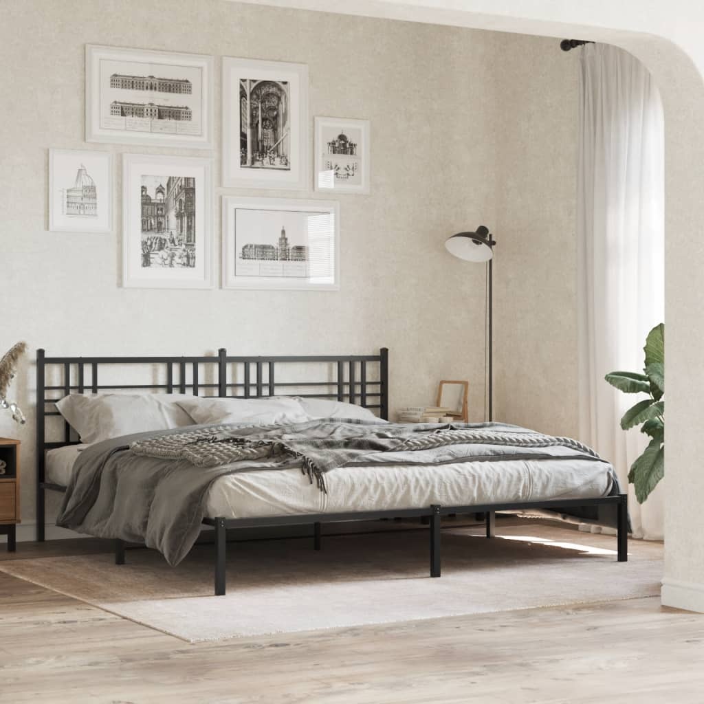 Estructura Cama Sin Colchón Con Estribo Metal