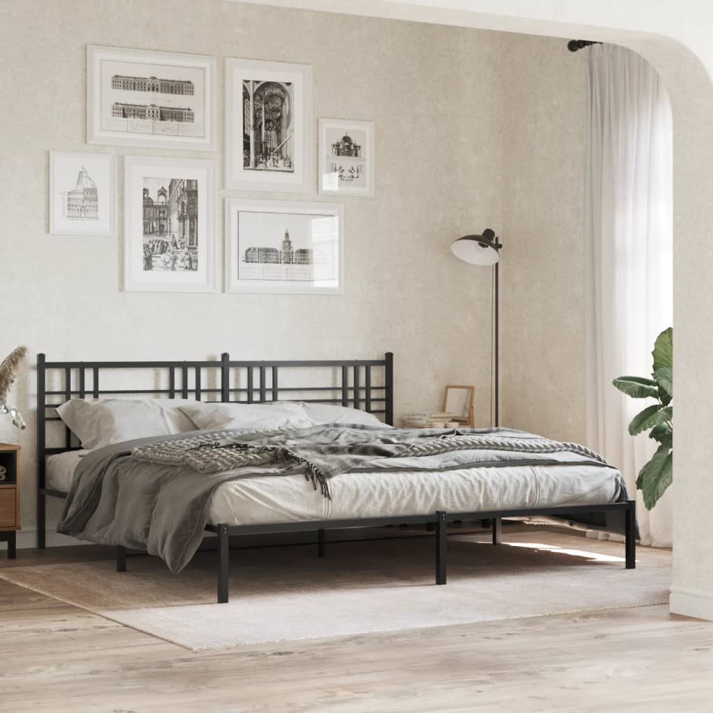 Estructura Cama Sin Colchón Con Estribo Metal