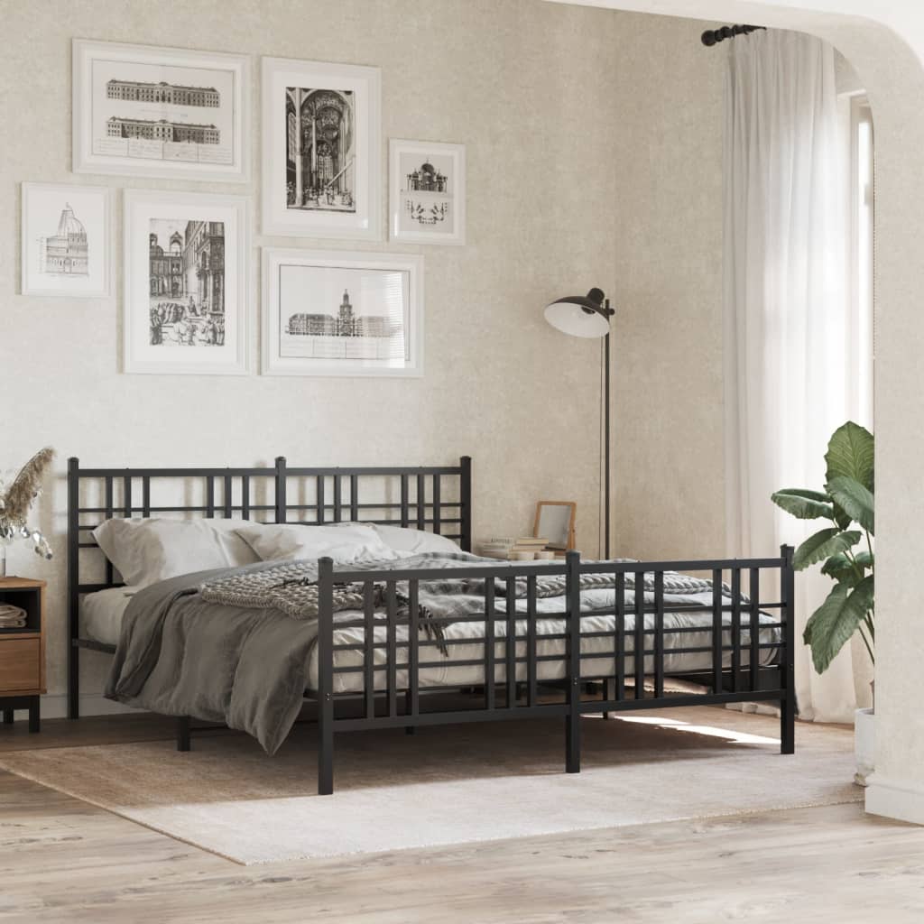 Estructura Cama Sin Colchón Con Estribo Metal
