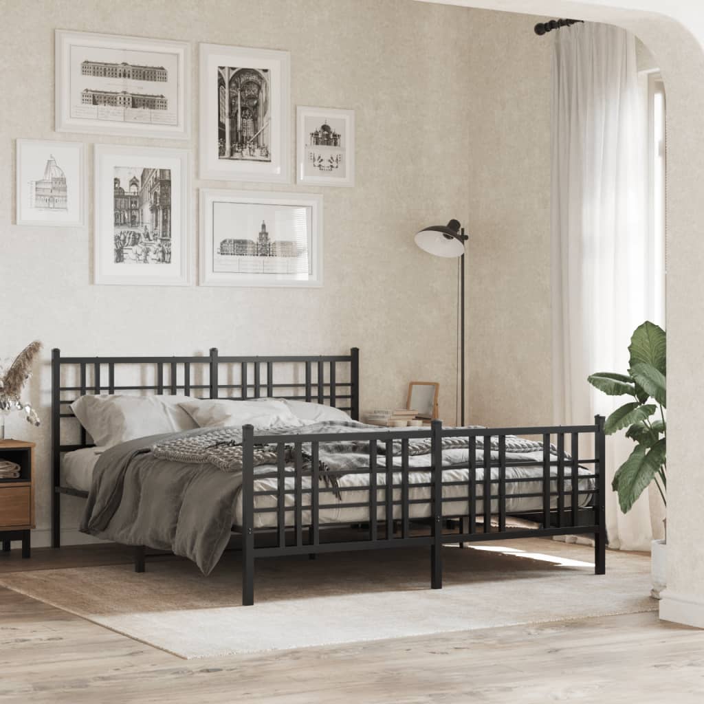 Estructura Cama Sin Colchón Con Estribo Metal