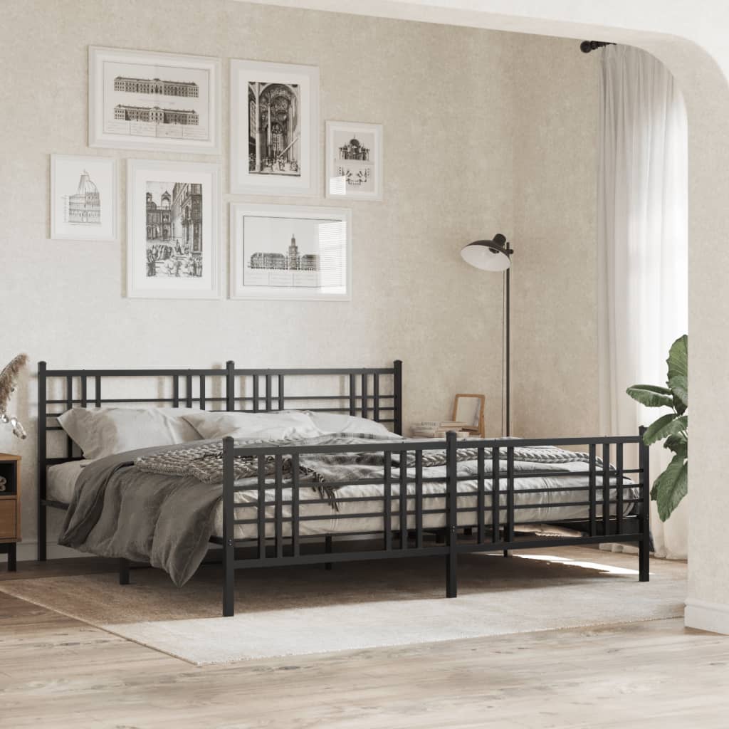 Estructura Cama Sin Colchón Con Estribo Metal