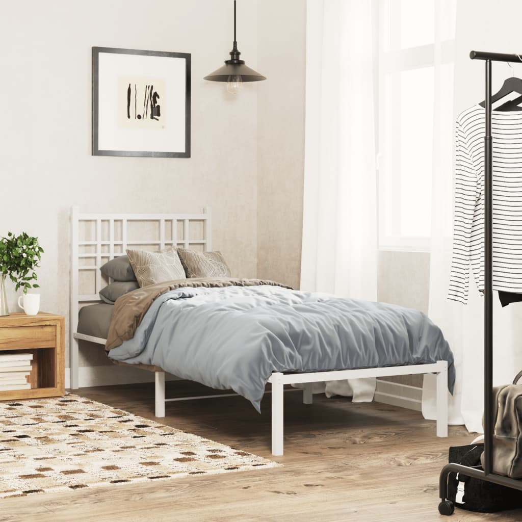 Estructura Cama Sin Colchón Con Estribo Metal