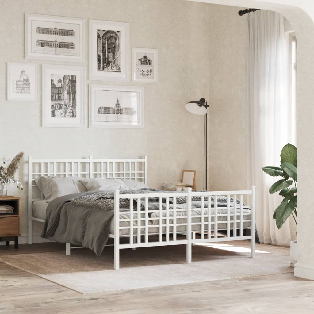 Estructura Cama Sin Colchón Con Estribo Metal