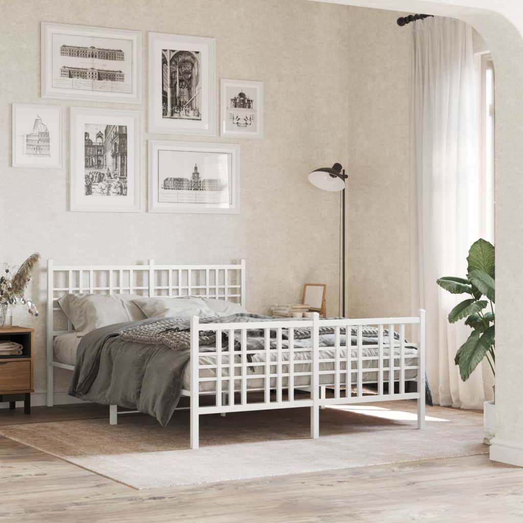 Estructura Cama Sin Colchón Con Estribo Metal