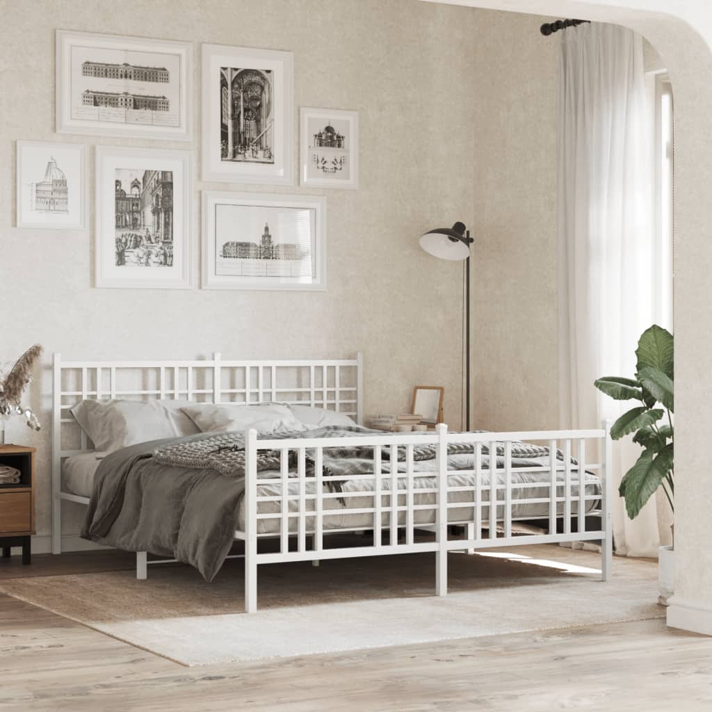 Estructura Cama Sin Colchón Con Estribo Metal