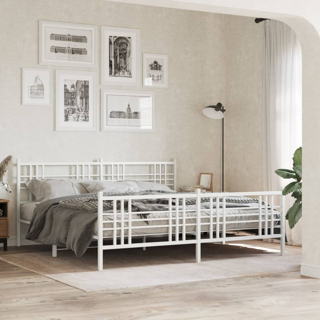 Estructura Cama Sin Colchón Con Estribo Metal