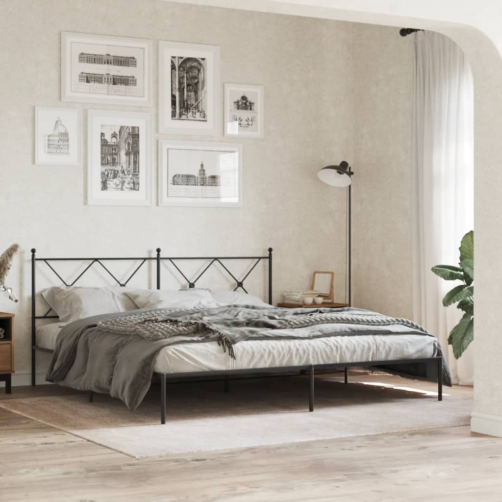 Estructura Cama Sin Colchón Metal