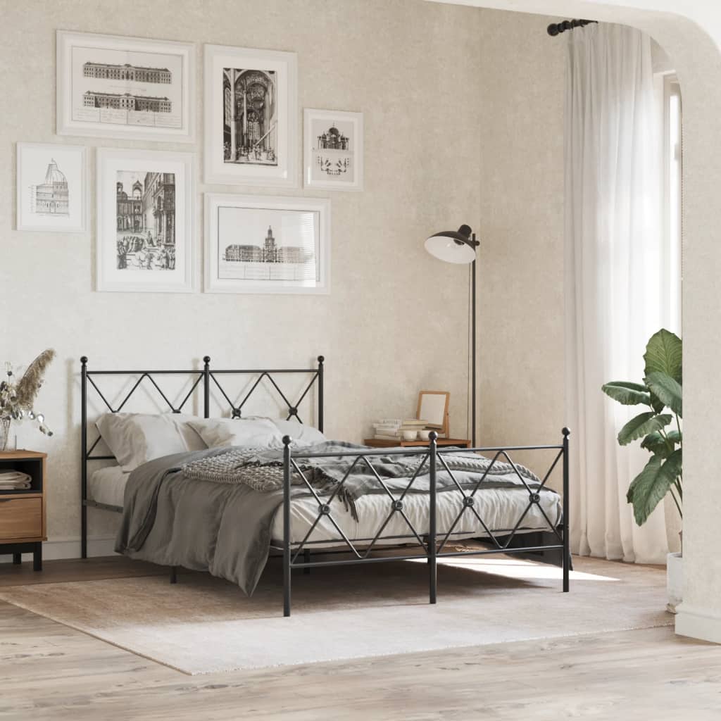 Estructura Cama Sin Colchón Metal