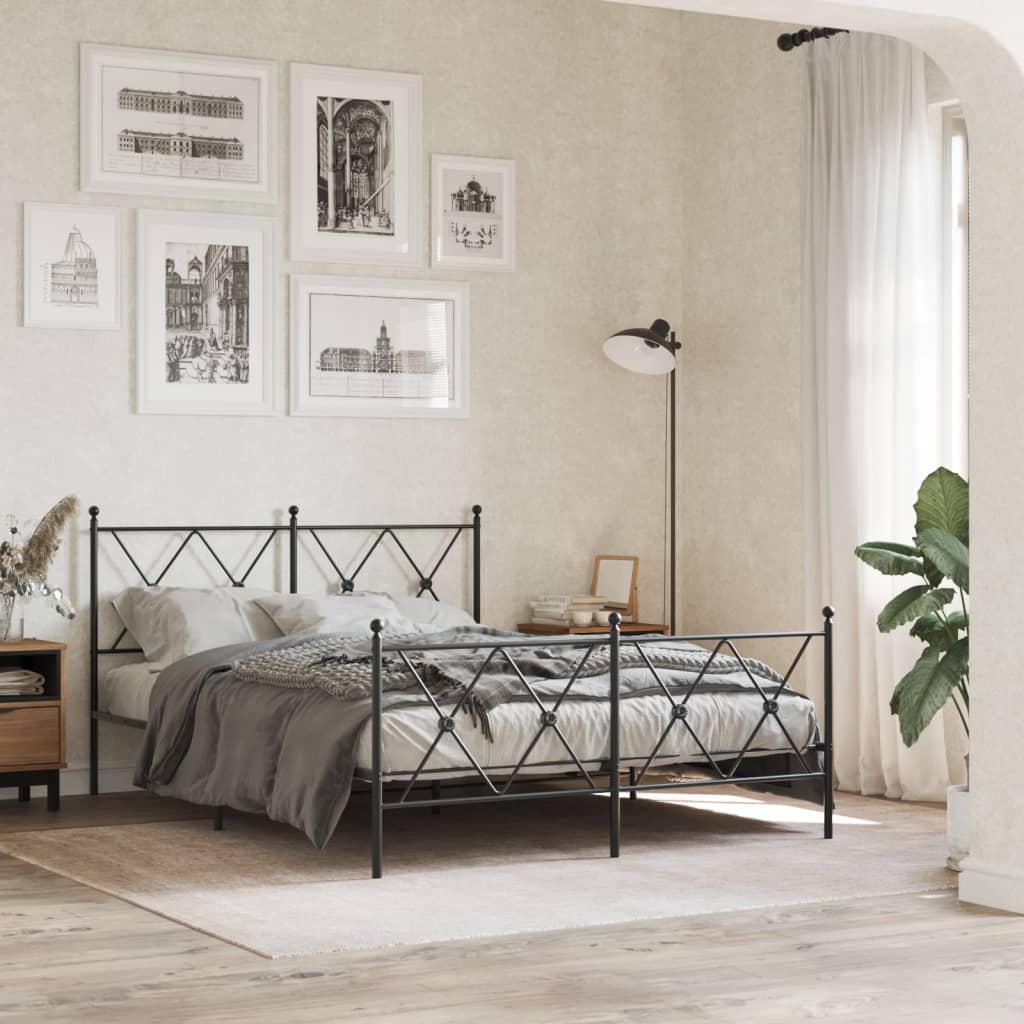 Estructura Cama Sin Colchón Metal