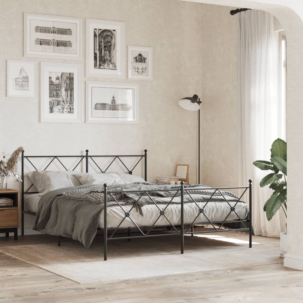 Estructura Cama Sin Colchón Metal