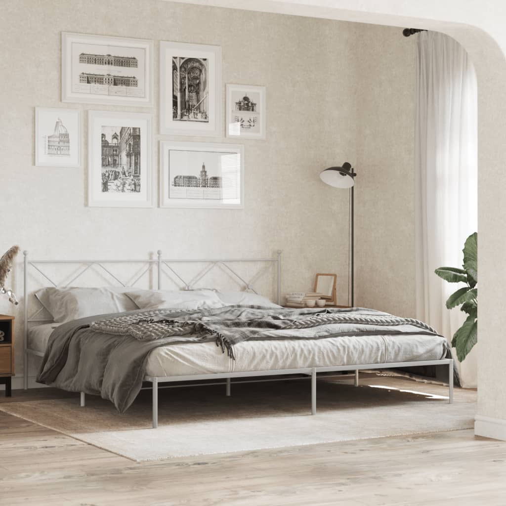 Estructura Cama Sin Colchón Metal