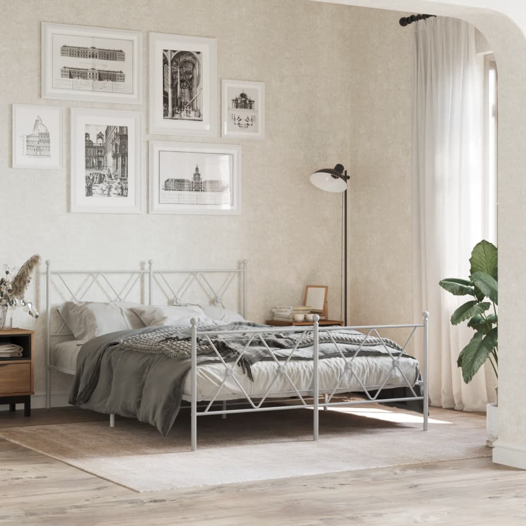 Estructura Cama Sin Colchón Metal