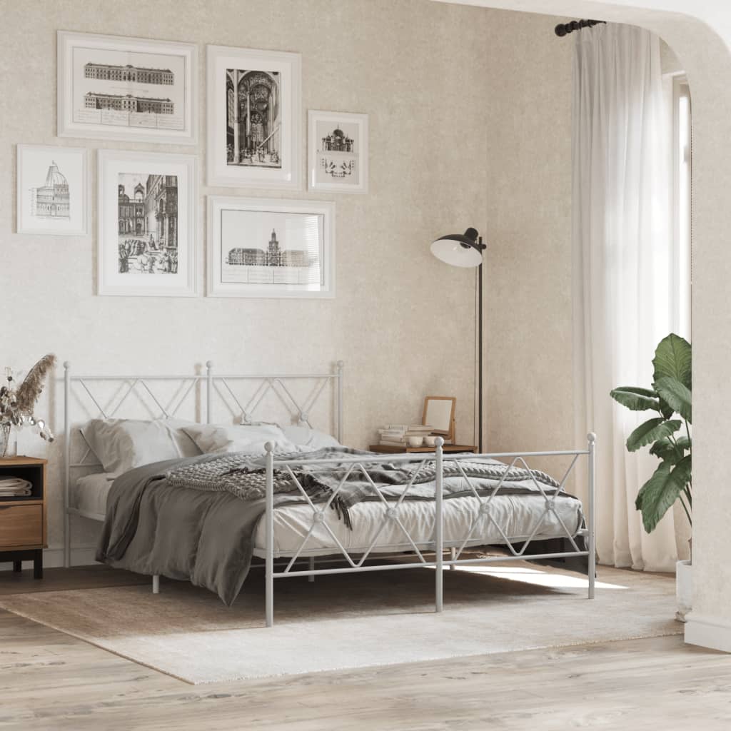 Estructura Cama Sin Colchón Metal