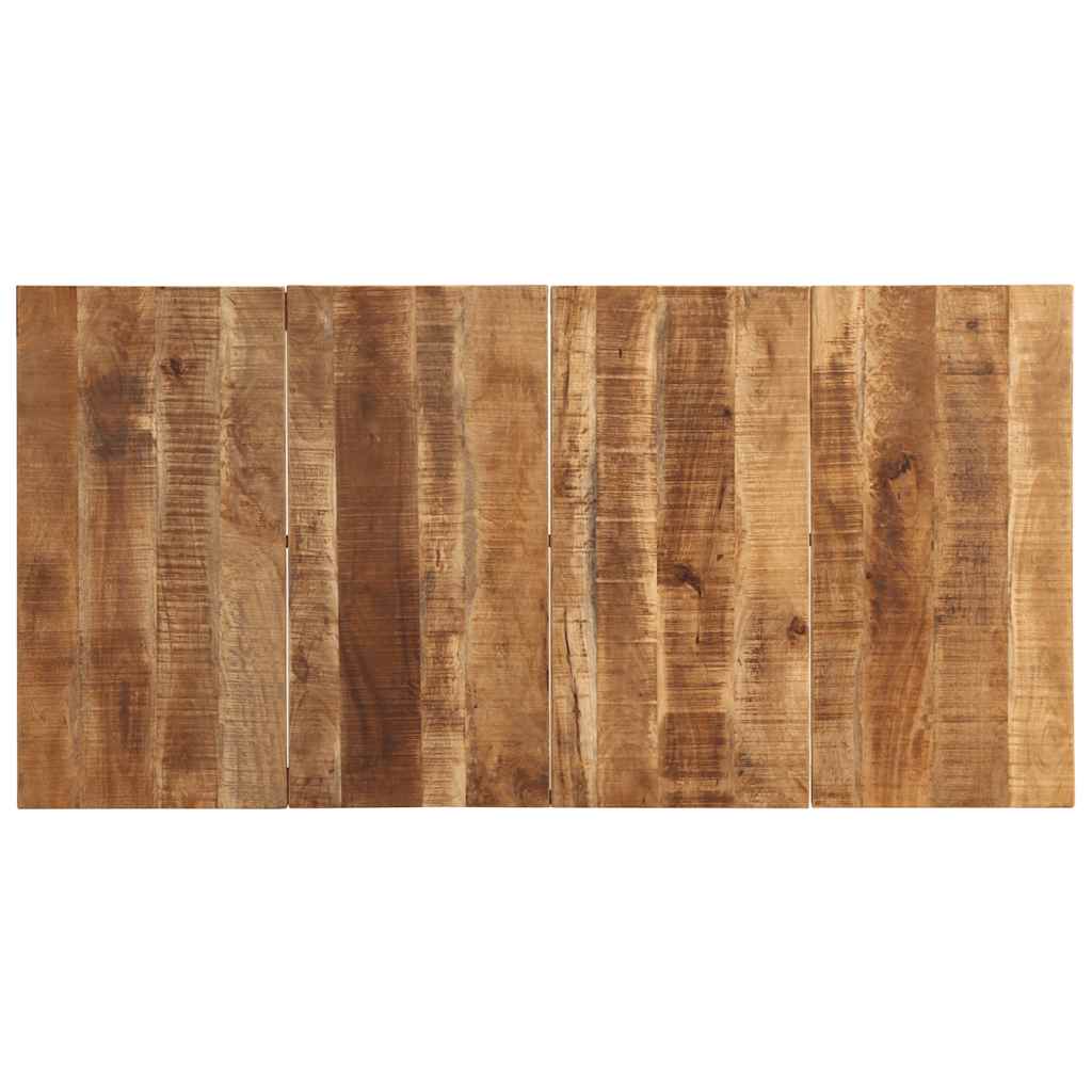 Mesa De Comedor Madera Maciza De Mango Rugosa