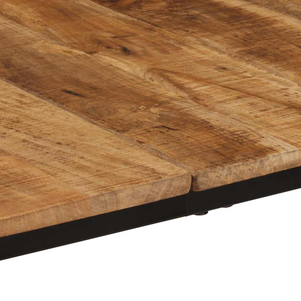 Mesa De Comedor Madera Maciza De Mango Rugosa