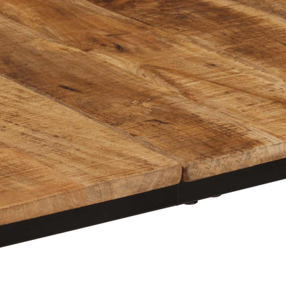 Mesa De Comedor Madera Maciza De Mango Rugosa