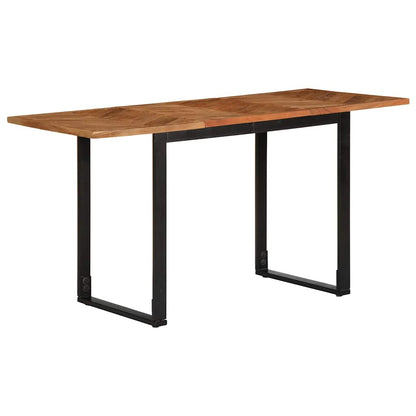Mesa De Comedor Madera Maciza Acacia