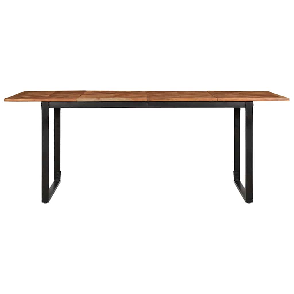 Mesa De Comedor Madera Maciza Acacia