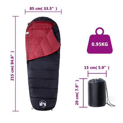 Saco De Dormir Tipo Momia De Camping Para Adultos 3 Estaciones