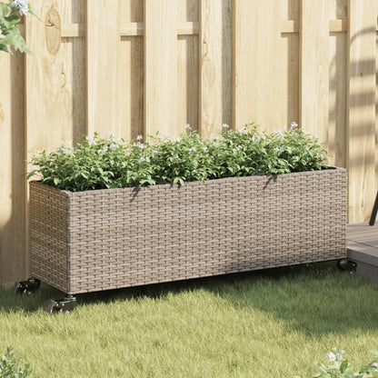 Jardineras Con 3 Maceteros 2 Uds Ratán Pe