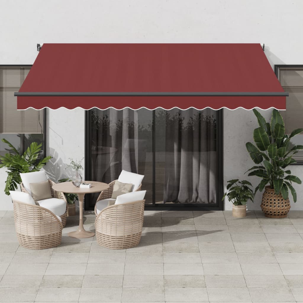 Toldo Retráctil Automático Gris