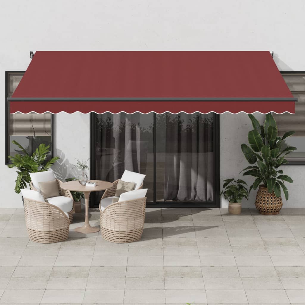 Toldo Retráctil Automático Gris