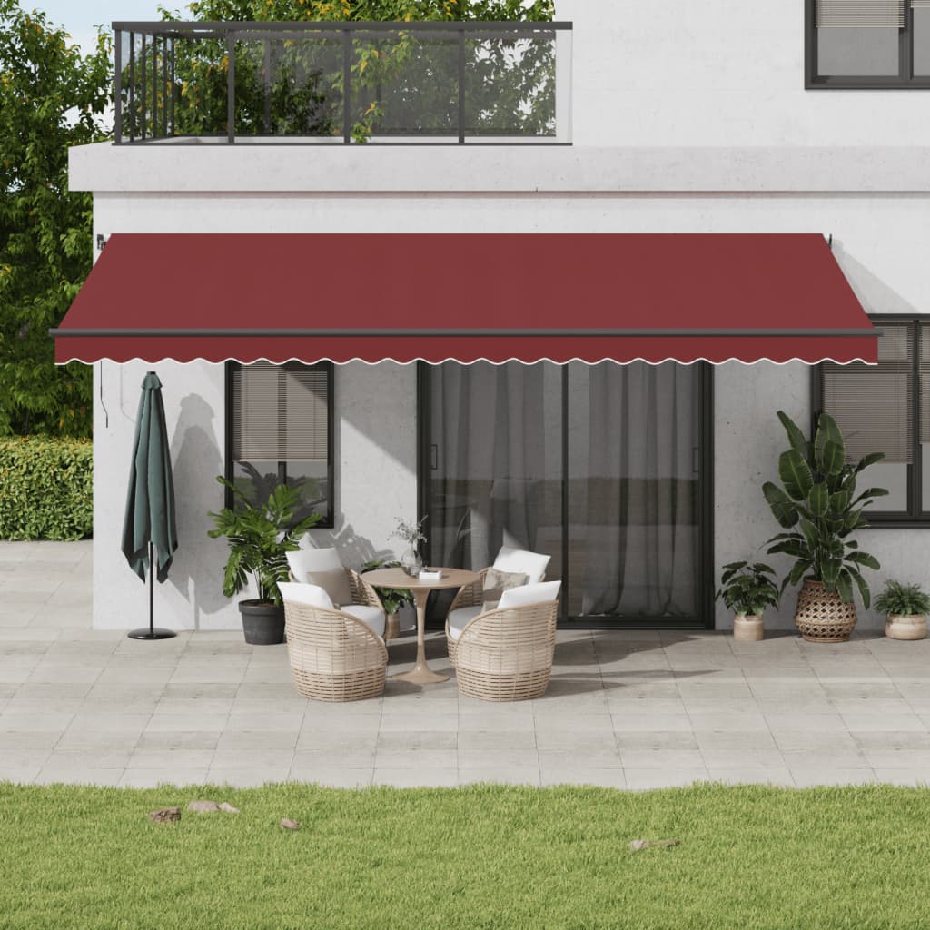 Toldo Retráctil Automático Gris