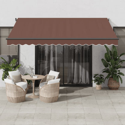 Toldo Retráctil Automático Gris