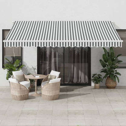 Toldo Retráctil Manual Con Led