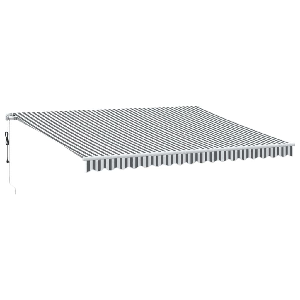 Toldo Retráctil Automático Gris