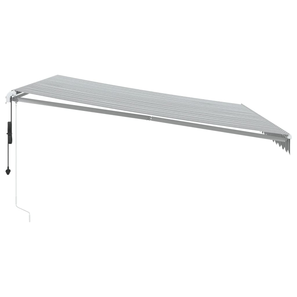 Toldo Retráctil Automático Gris