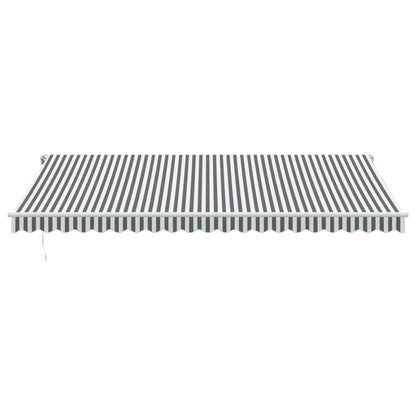 Toldo Retráctil Automático Gris