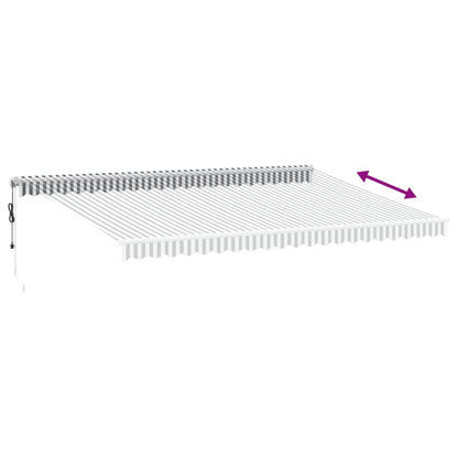 Toldo Retráctil Automático Gris