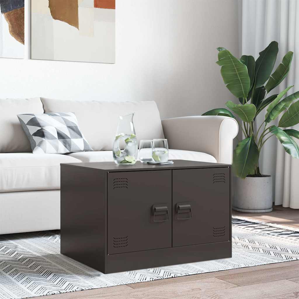 Mesa De Centro Acero 67X50X44 Cm