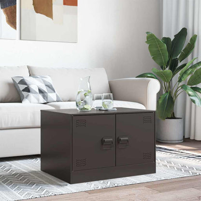 Mesa De Centro Acero 67X50X44 Cm