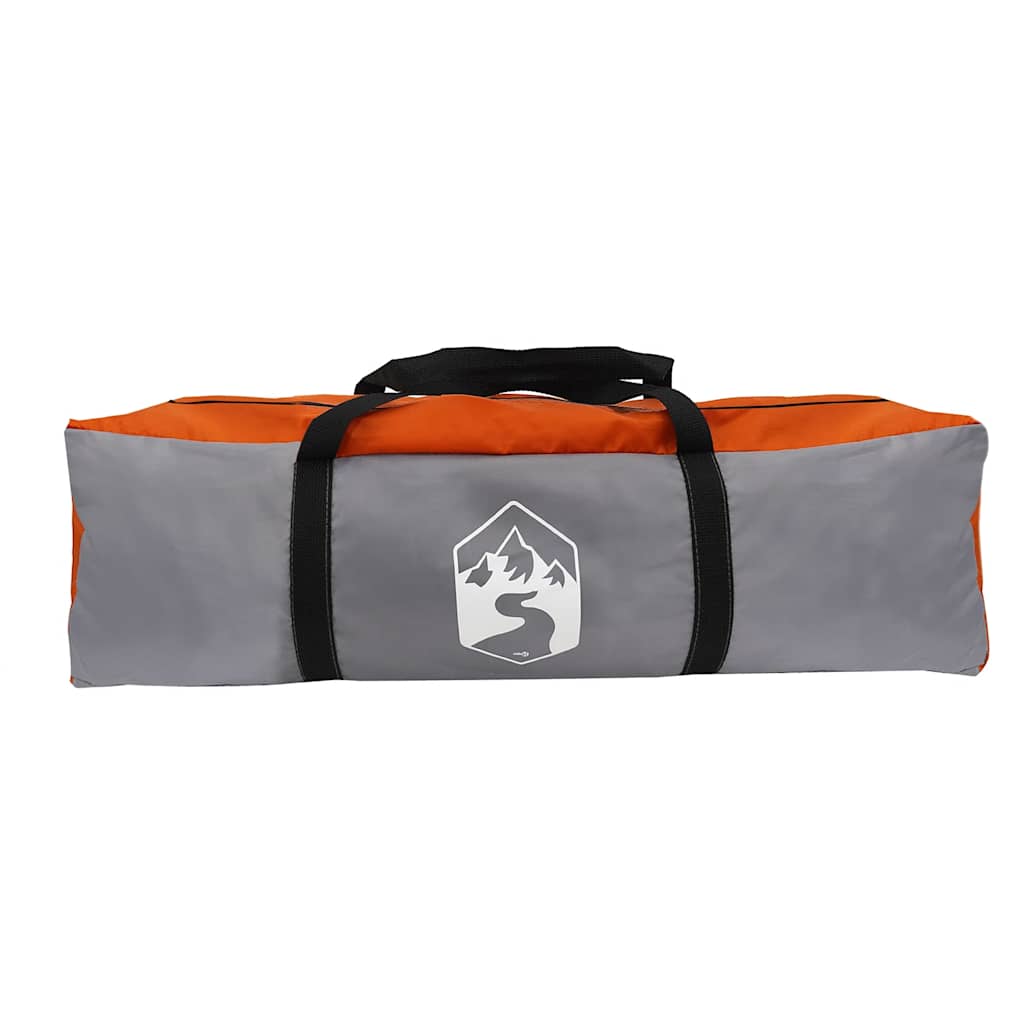 Tienda De Campaña Iglú Para Impermeable Gris Naranja