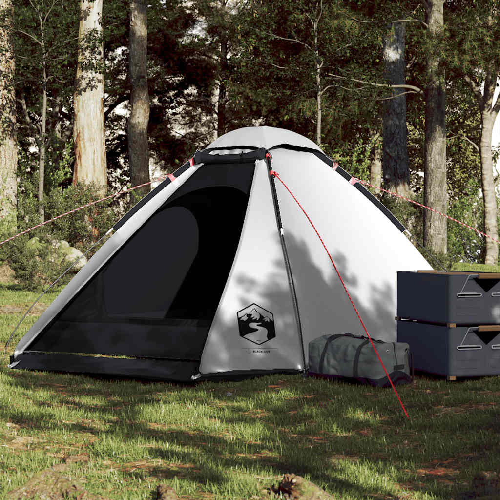 Tienda De Campaña Iglú Para Impermeable Gris Naranja