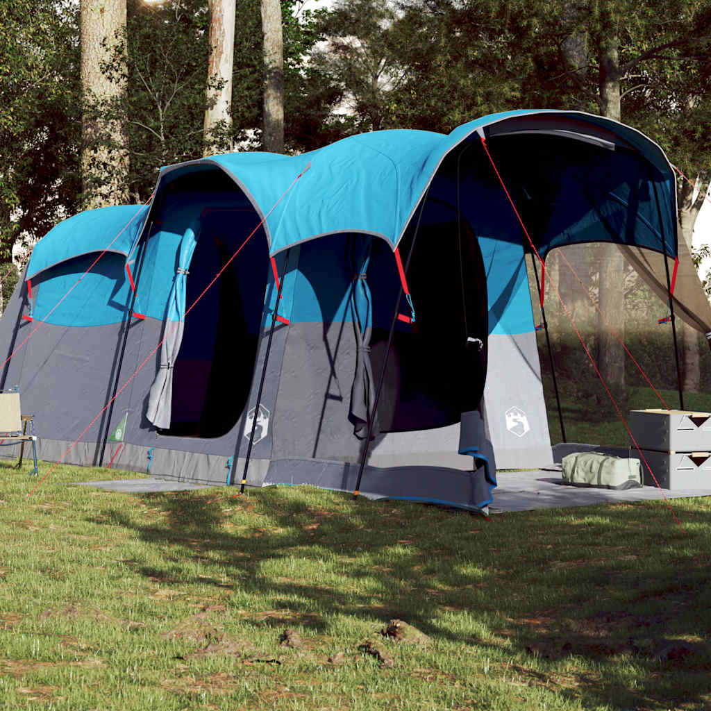 Tienda De Campaña Familiar Túnel 8 Personas Impermeable Naranja
