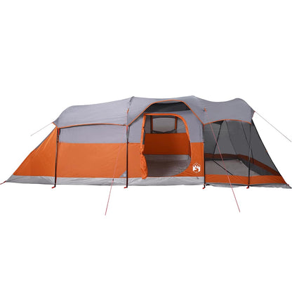 Tienda De Campaña Familiar Túnel 8 Personas Impermeable Naranja