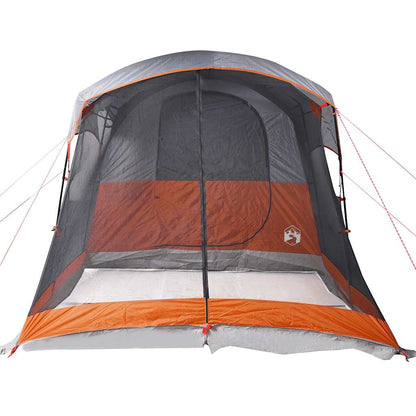 Tienda De Campaña Familiar Túnel 8 Personas Impermeable Naranja