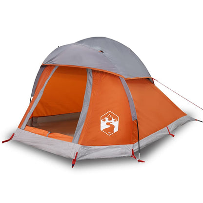 Tienda De Campaña Iglú Para 1 Persona Impermeable Naranja
