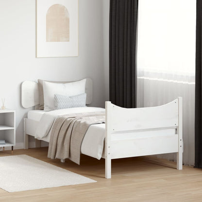 Estructura De Cama Sin Colchón Madera Maciza De Pino