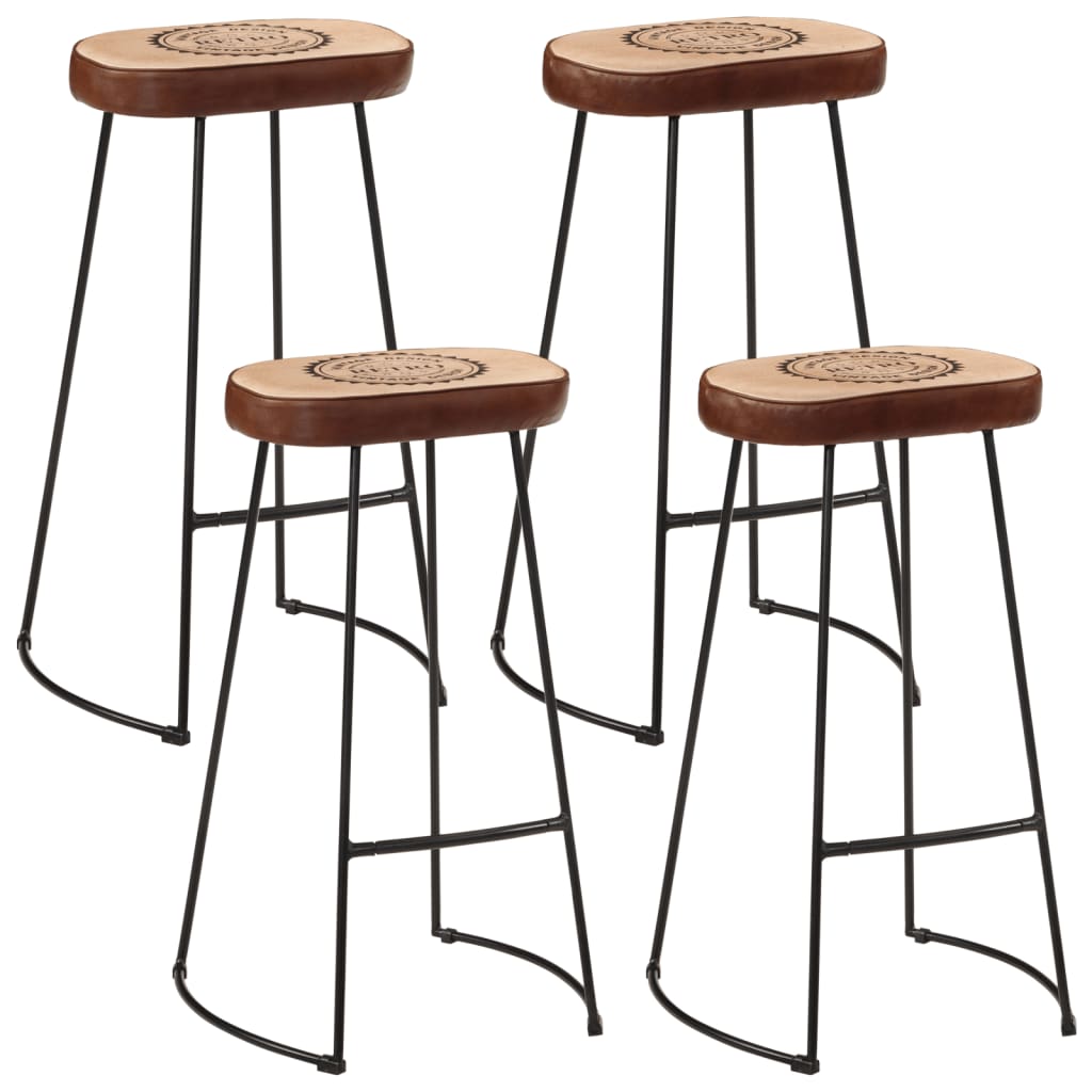 Set De Mesa Alta Y Taburetes 5 Pzas Madera Maciza Mango Y Metal