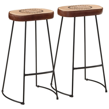 Set De Mesa Alta Y Taburetes 3 Pzas Madera Maciza Mango Y Metal