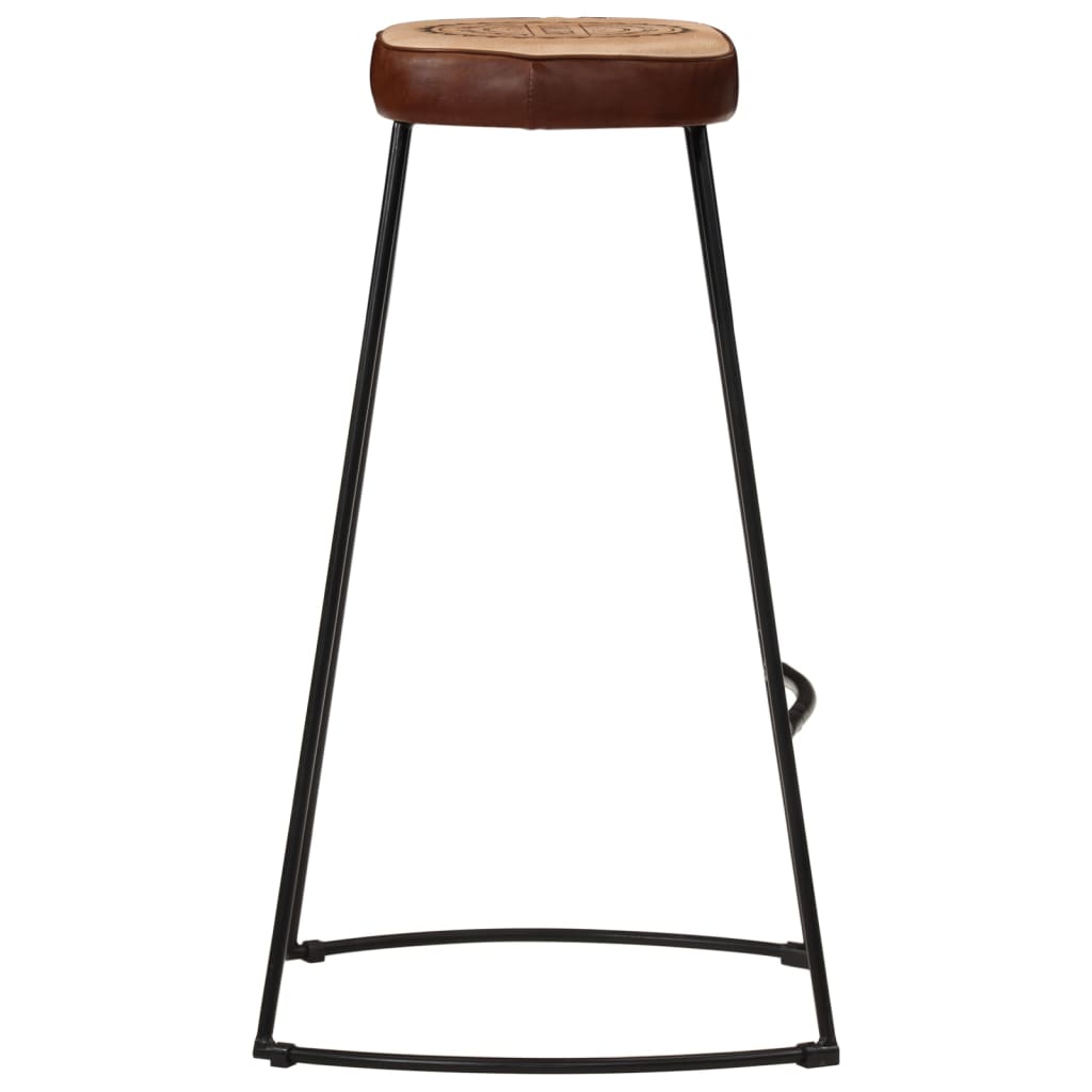 Set De Mesa Alta Y Taburetes 3 Pzas Madera Maciza Mango Y Metal