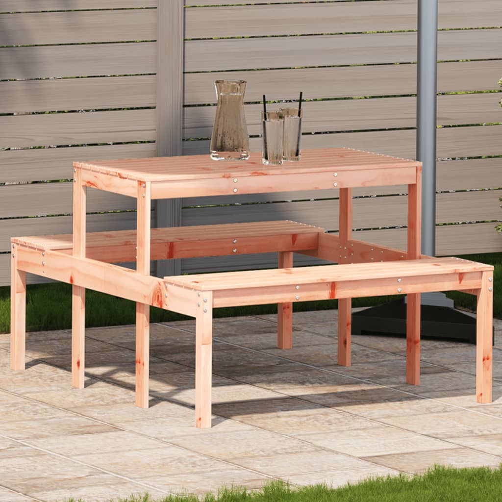 Mesa De Pícnic Madera Pino Impregnada 110X134X75 Cm