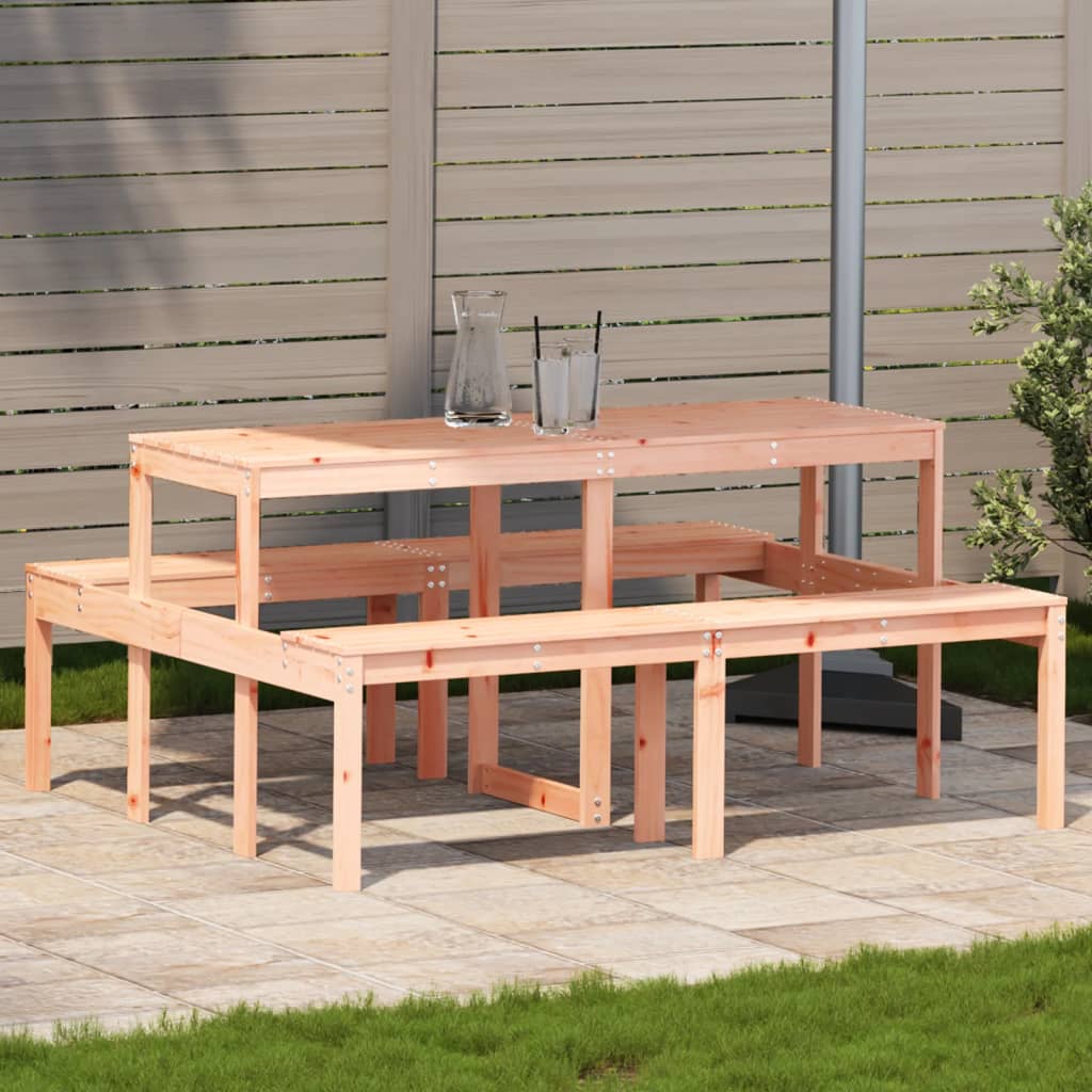 Mesa De Pícnic Madera Pino Impregnada 110X134X75 Cm