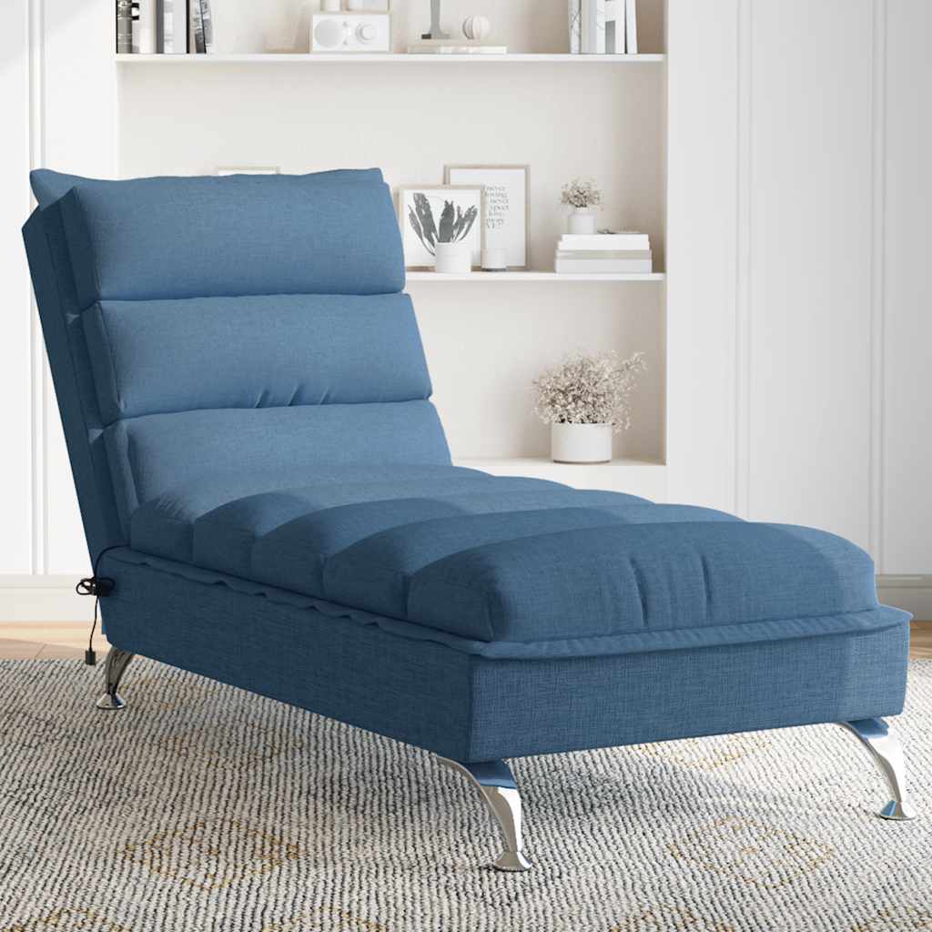 Sofá Diván Con Cojines Tela Gris Taupe