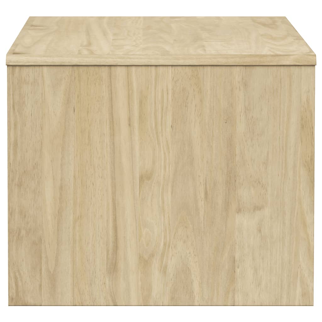 Mesa De Centro Sauda Madera Maciza Pino Color Roble 99X55X45 Cm
