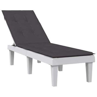 Cojín Para Tumbona Tela Gris Taupe Melange (75+105) X 50 X 4 Cm